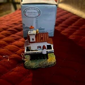 2003 Harbour Lights "ROANOKE RIVER" North Carolina ORNAMENT Society Exclusive